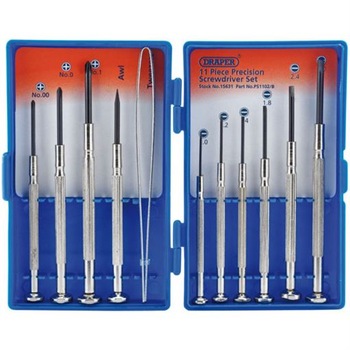 Set surubelnite bijutier 11 piese-DRAPER Set surubelnite bijutier 11 piese-DRAPER