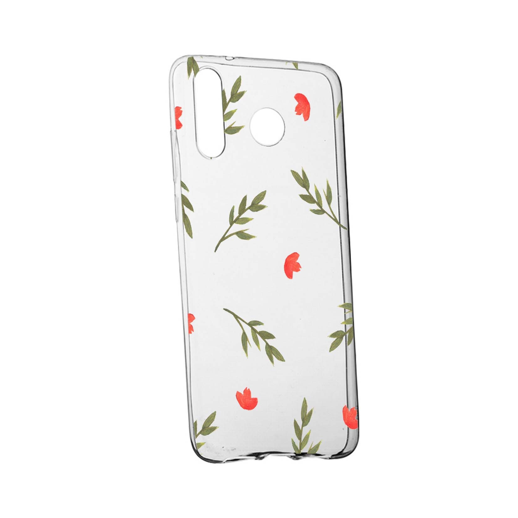 Husa de protectie, Flori, pentru Samsung Galaxy M30 / Galaxy A40S, rezistenta la uzura, anti-alunecare, din silicon Premium, 516
