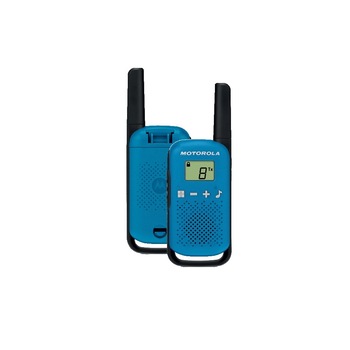 Set 2 statii radio PMR portabile, albastru, Motorola Talkabout T42 Set 2 statii radio PMR portabile, albastru, Motorola Talkabout T42