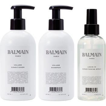 Set pentru par Balmain Volume Care Sampon 300ml+Balsam 300ml+Leave-in 200ml+Box Set pentru par Balmain Volume Care Sampon 300ml+Balsam 300ml+Leave-in 200ml+Box