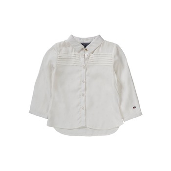 Camasa Tommy Hilfiger copii, alba, marimea 80 cm Camasa Tommy Hilfiger copii, alba, marimea 80 cm