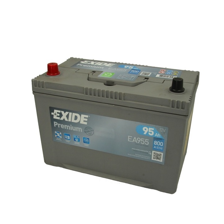 Автомобилен акумулатор EXIDE EA955, 95 Ah
