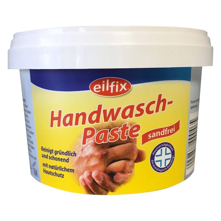 Pasta abraziva pentru curatarea mainilor, Eilfix Handwashpaste, 500 ml