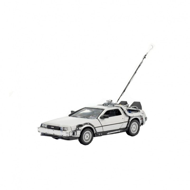 Back to the Future Macheta Autómodell ´81 DeLorean LK 1/24 , Fém, Fekete