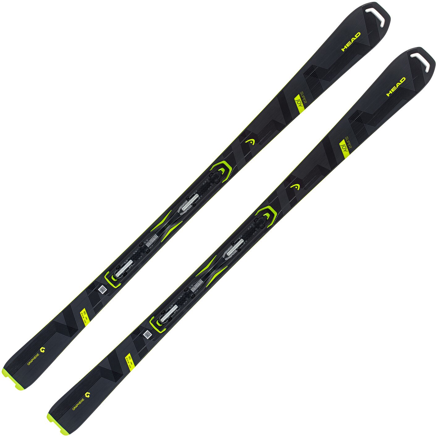 Skiuri Head Super Joy SLR, Black/yellow, lungime 163 cm