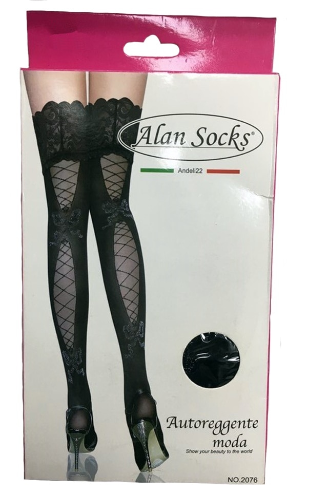 Ciorapi dama cu model deosebit ,densitate 60 DEN,D&J Exclussive