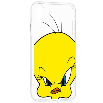 Husa Capac TPU, TWEETY 002, Samsung J600 Galaxy J6 2018 cu Licenta, Blister Husa Capac TPU, TWEETY 002, Samsung J600 Galaxy J6 2018 cu Licenta, Blister