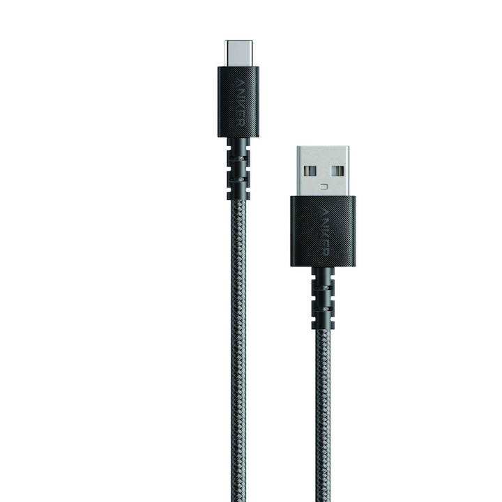Anker PowerLine Select+ Lightning USB kábel, Apple official MFi, 0,91 m, fekete