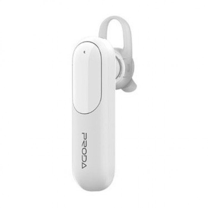Casca Bluetooth Proda, Palo Series, Wireless In-ear, Alb