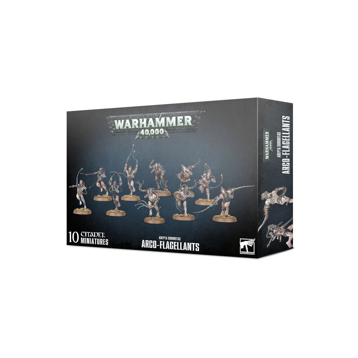 Pachet Miniaturi Warhammer 40k, Games Workshop, Adepta Sororitas Arco-Flagellants, 10 miniaturi