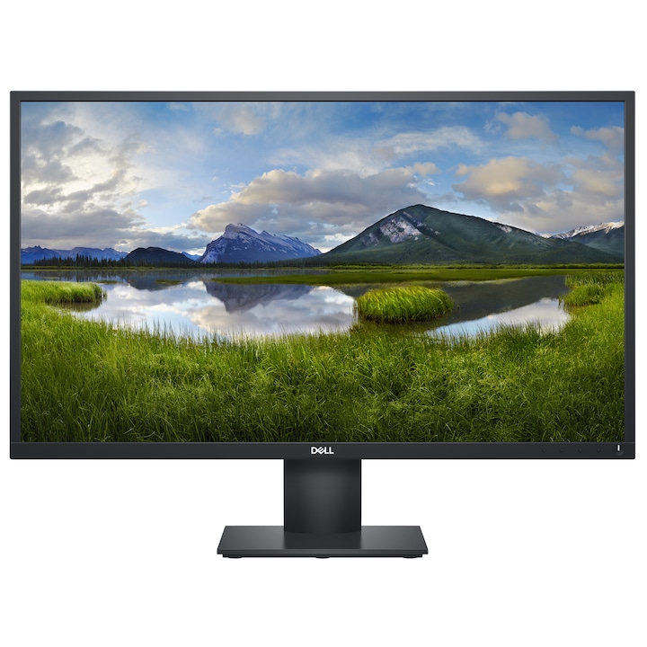 Dell E2720H LED monitor, 27", IPS, Full HD, 1920x1080, VGA, DisplayPort, fekete