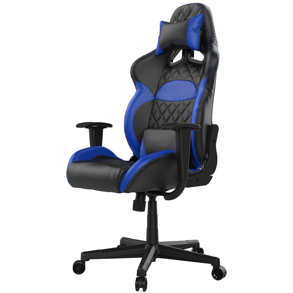 Scaun gaming Gamdias Zelus E1 L negru cu albastru