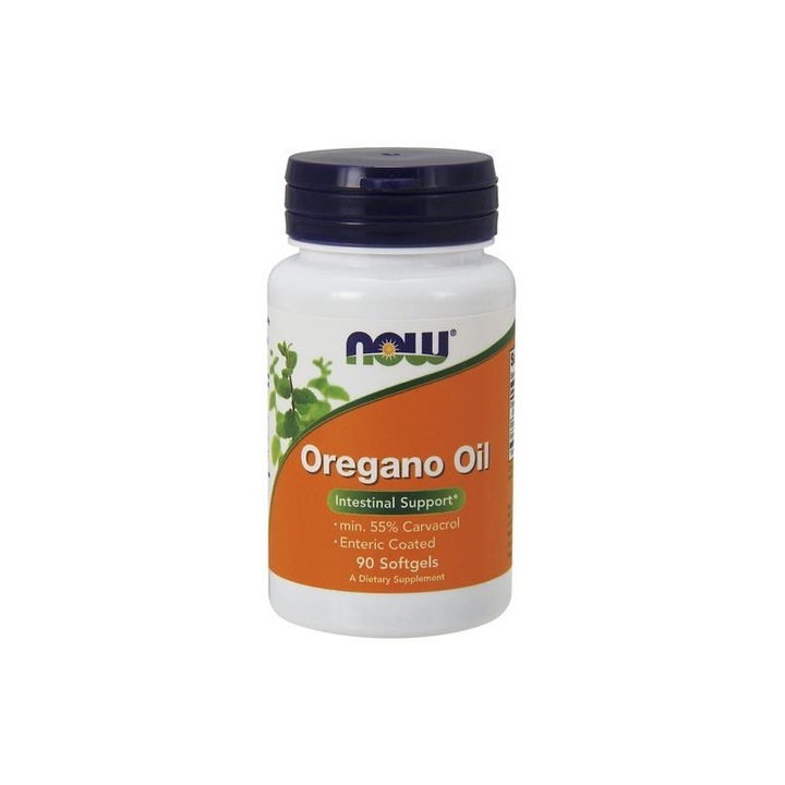 Now Foods Oregano Oil, Ulei Oregano 181 mg 90 gelule1152