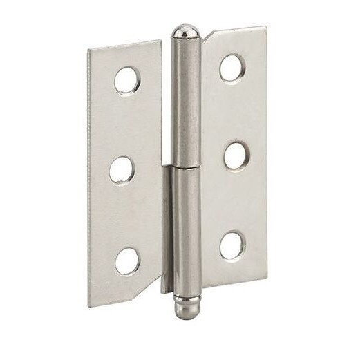 Balama usa, Thirard, 50x40 mm, stanga, nichelata