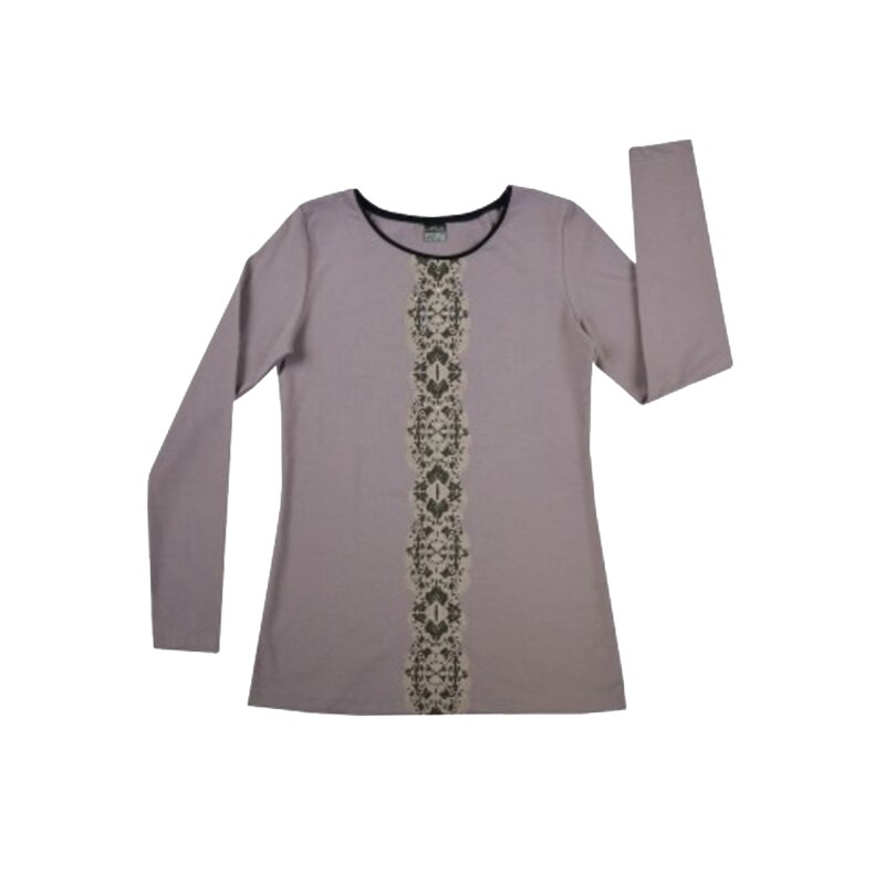 Bluza cu maneca lunga pentru fetite ATUT A-5141, Bej, 170 cm