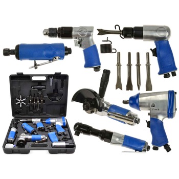 Un set de 24 de unelte pneumatice, GEKO G03178 Un set de 24 de unelte pneumatice, GEKO G03178