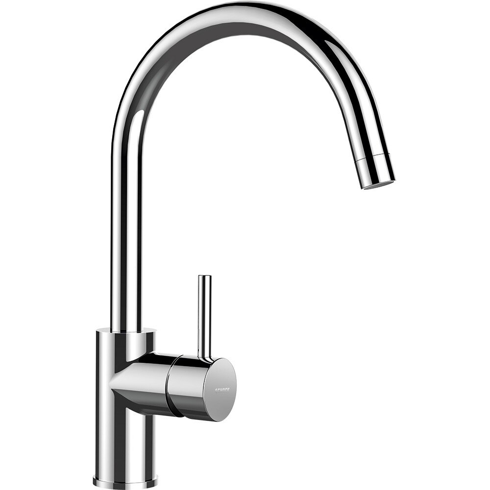 Baterie Schock Plutos Crom, finisaj crom, rotatie tija la 360 grade