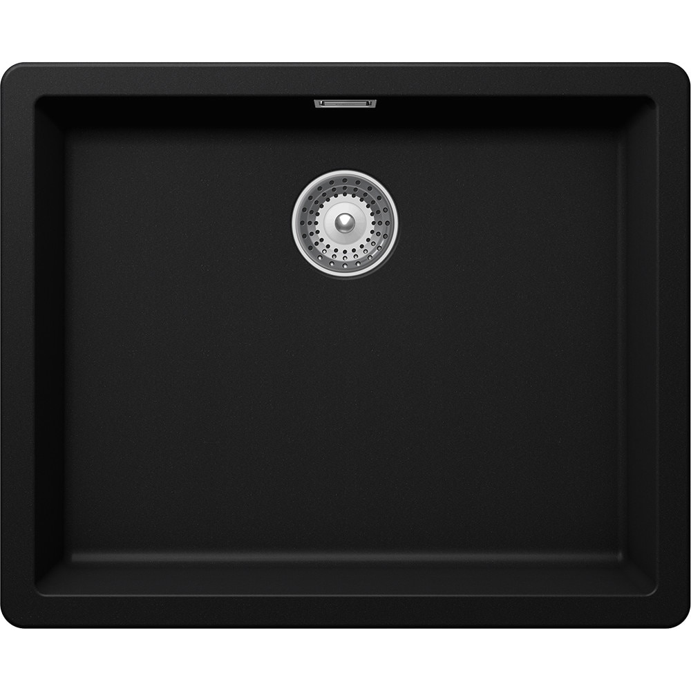 Chiuveta granit Schock Greenwich N-100L Puro Cristadur 556 x 456 mm, adancime cuva 200 mm, montare sub blat