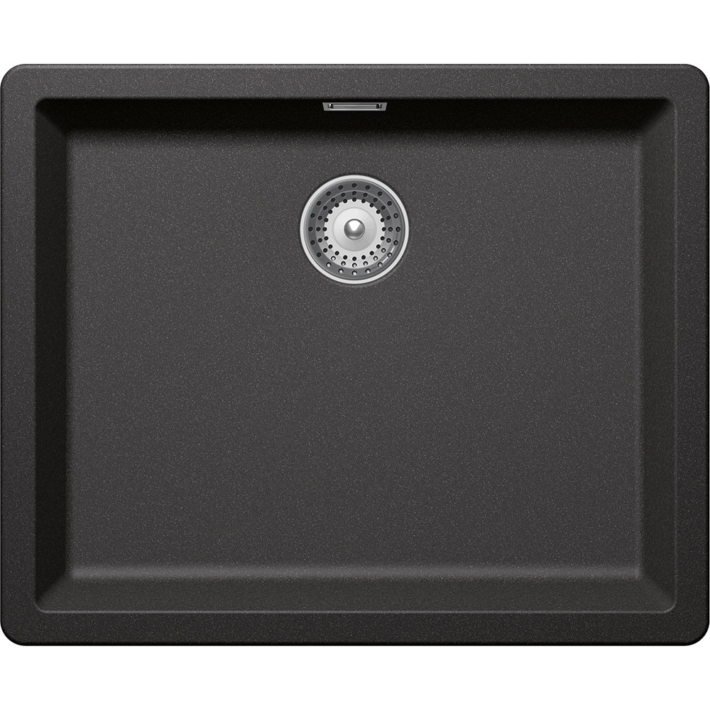 Chiuveta granit Schock Greenwich N-100L Stone Cristadur 556 x 456 mm, adancime cuva 200 mm, montare sub blat