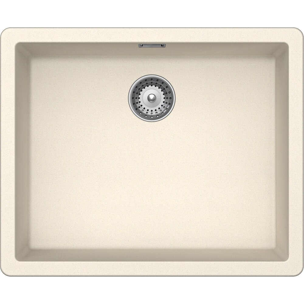 Chiuveta granit Schock Greenwich N-100L Magnolia Cristadur 556 x 456 mm, 556 x 456 mm, adancime cuva 200 mm, montare sub blat