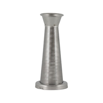 Con filtru pentru storcatorul electric 9008N Reber, dimensiune gauri sita 1.1 mm, inox alimentar AISI 304 Con filtru pentru storcatorul electric 9008N Reber, dimensiune gauri sita 1.1 mm, inox alimentar AISI 304