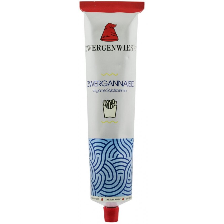 Crema BIO vegetala pentru salata, cu soia, ZWERGANNAISE, 200 ml