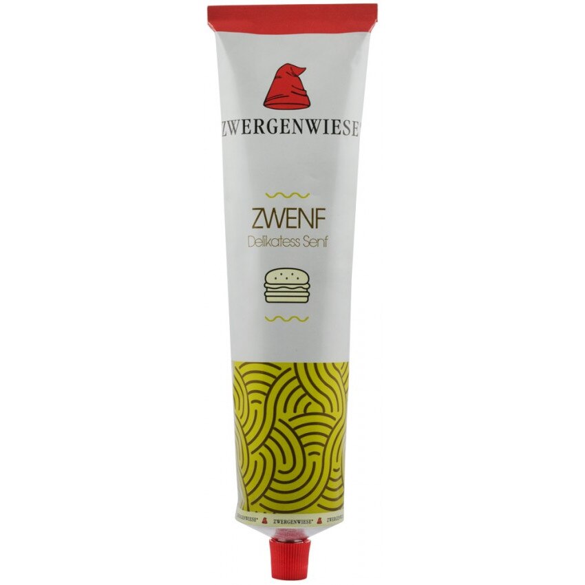Mustar BIO Delicatesa, putin condimentat, ZWENF, 200 ml