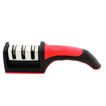 Aparat Pentru Ascutit Cu Maner Anti Alunecare, ABS, 3 Nivele Aparat Pentru Ascutit Cu Maner Anti Alunecare, ABS, 3 Nivele