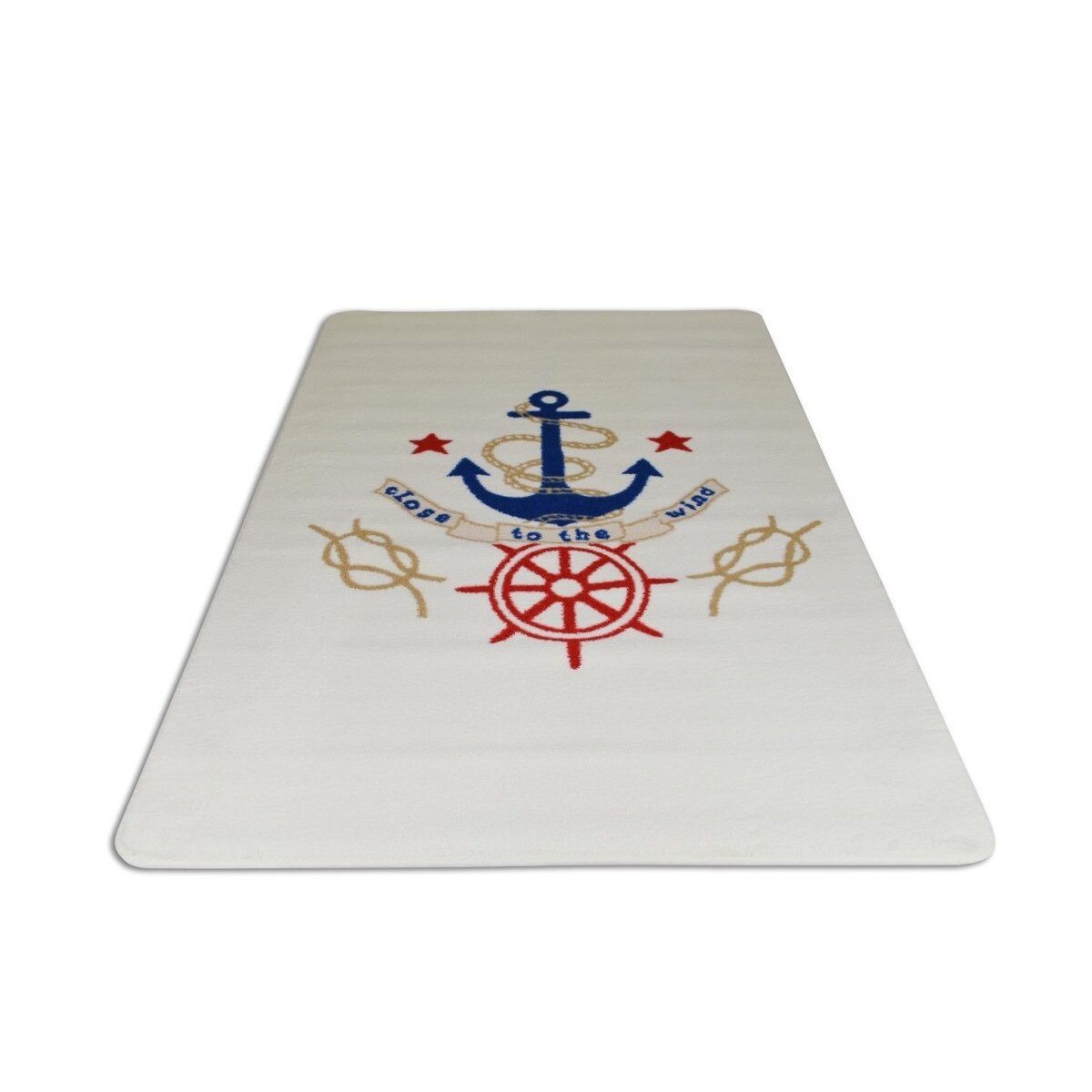 Covor pentru copii Baby Set Marine Wind Albastru 120 x 180
