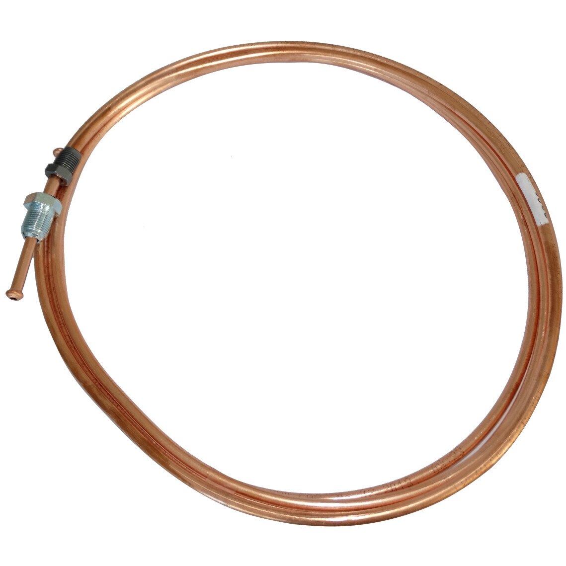 Conducta de frana din cupru AERZETIX, cu fitingi M12x1 / M10x1, Ø4.76 mm, 280 cm