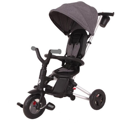 Tricicleta QPlay Ultrapliabila Nova Air, Negru