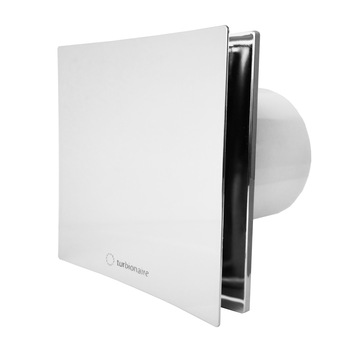 Ventilator baie Turbionaire ARTE 100 SC, clapeta antiretur, aspiratie perimetrala, IPX4, 100 mm, Crom Ventilator baie Turbionaire ARTE 100 SC, clapeta antiretur, aspiratie perimetrala, IPX4, 100 mm, Crom