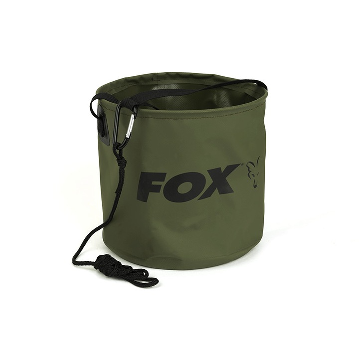 Fox összecsukható horgászvödör, 10 liter