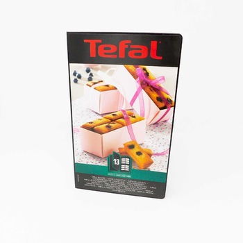 Set 2 placi pentru Mini Lingoti Tefal Snack Collection nr 13+ Carte de retete Set 2 placi pentru Mini Lingoti Tefal Snack Collection nr 13+ Carte de retete