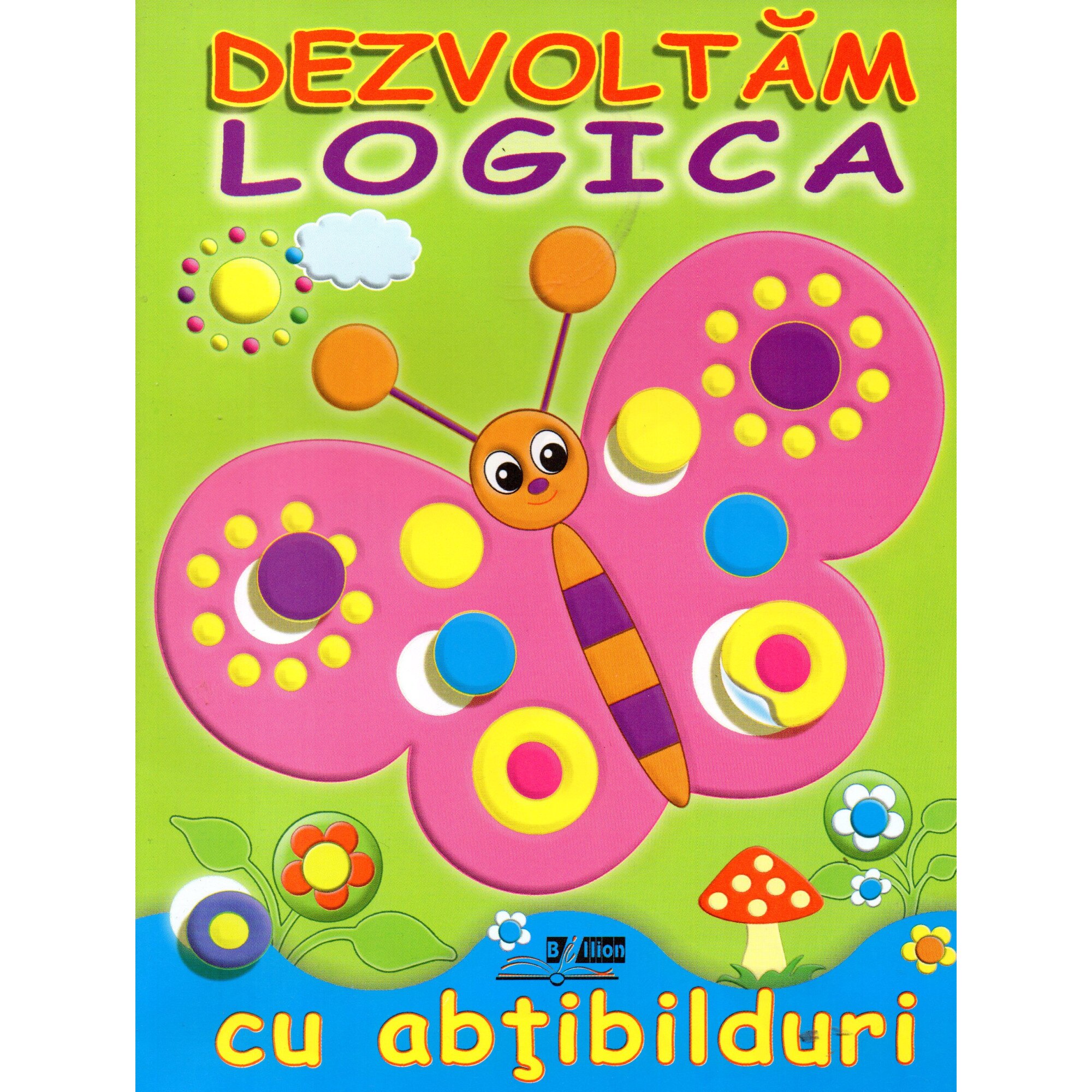 Dezvoltam logica cu abtibilduri: Fluture