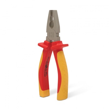 Cleste patent, Maner ergonomic, cauciucat Izolat pana la 1000V, 170 mm Cleste patent, Maner ergonomic, cauciucat Izolat pana la 1000V, 170 mm