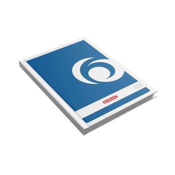 Registru Herlitz,coperti carton a4 dictando 100 file Registru Herlitz,coperti carton a4 dictando 100 file