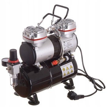 Compresor pentru Aerograf cu Filtru si Regulator AS-196 Doi pistoane Compresor pentru Aerograf cu Filtru si Regulator AS-196 Doi pistoane