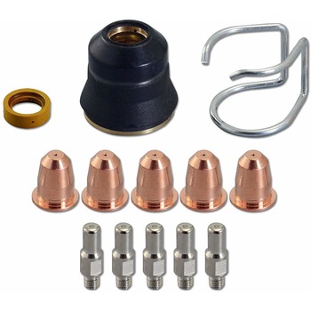 Set 13 consumabile pentru pistoletele de taiere cu plasma S25-S30-S45, Intensiv Set 13 consumabile pentru pistoletele de taiere cu plasma S25-S30-S45, Intensiv