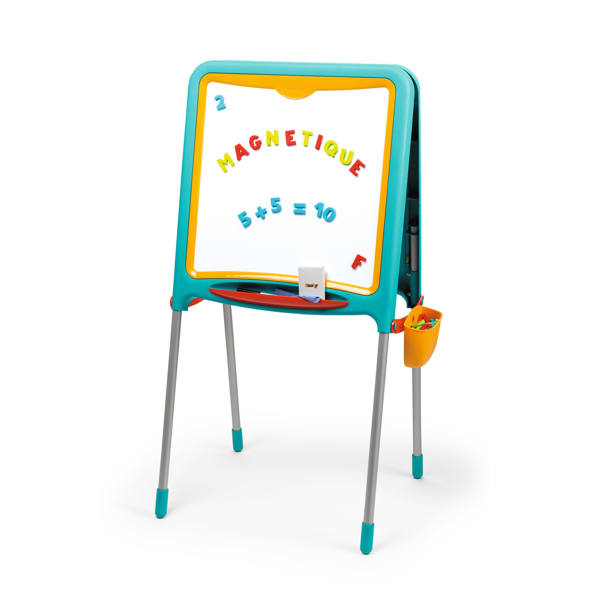 Tablita Smoby - Metal board, cu 2 fete si 80 accesorii
