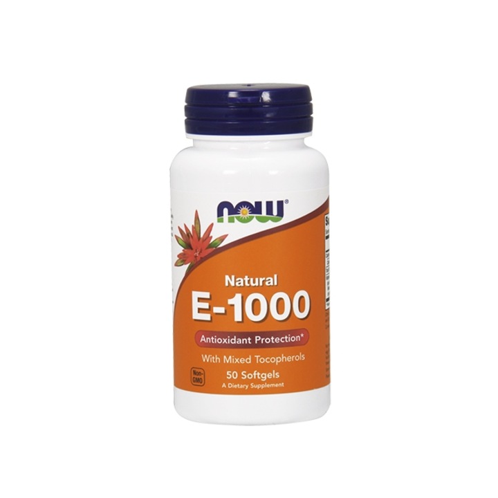 Vitamin E NOW 50 Softgels
