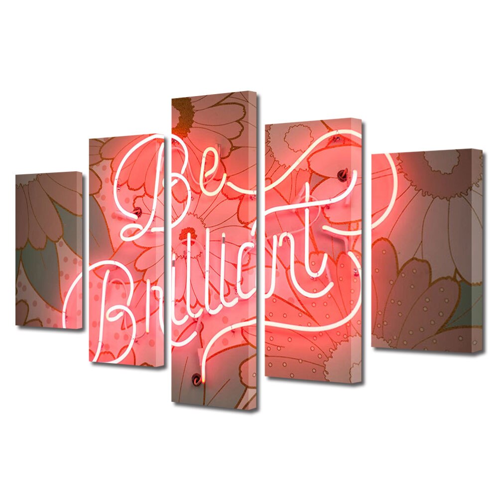 Set Tablouri Multicanvas 5 piese Colectia Ziua Indragostitilor, Dragobete, Valentine's Day, Persoana speciala, Decoratiuni Moderne pentru Casa, 120 x 225 cm