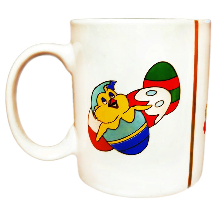 Чаша SmartDecor 11148, Порцелан, Великден, 300 мл