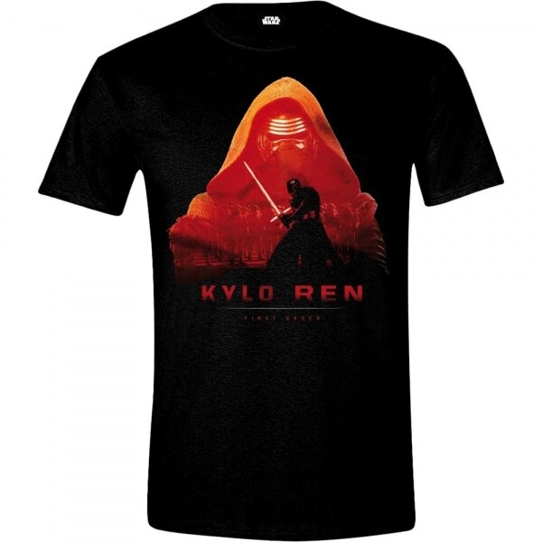 Tricou Star Wars VII Kylo Ren Cover Negru L