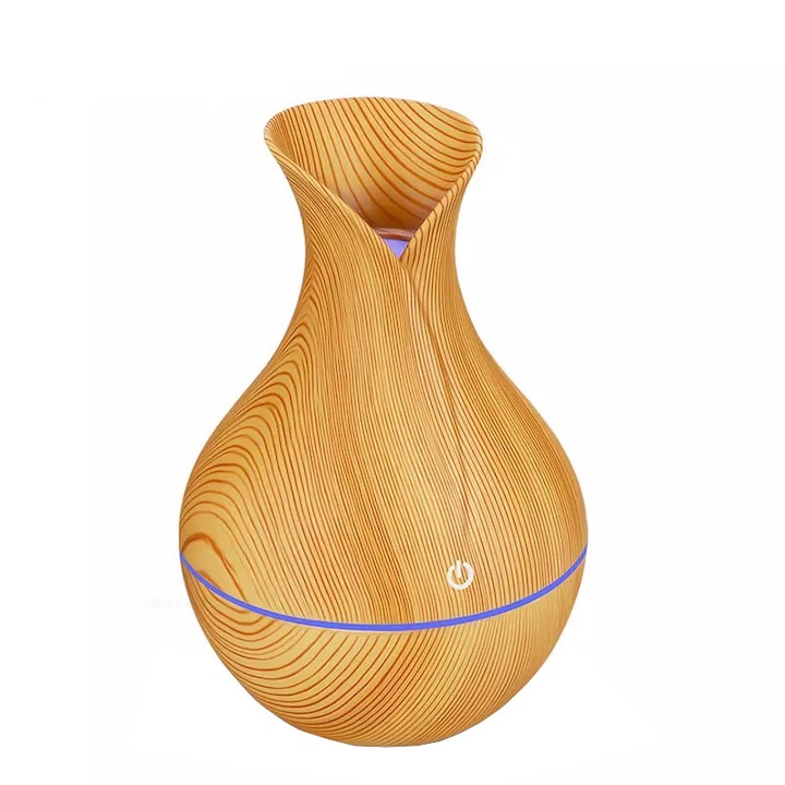 Difuzor aromaterapie SD-066, umidificator de aer cu ultrasunete, Ubitec, lemn deschis Selling Depot ®