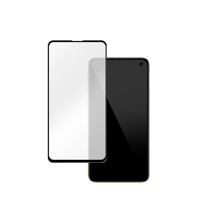 Стъклен протектор 3MK HardGlass Max Lite за Apple iPhone XS Max, Черен