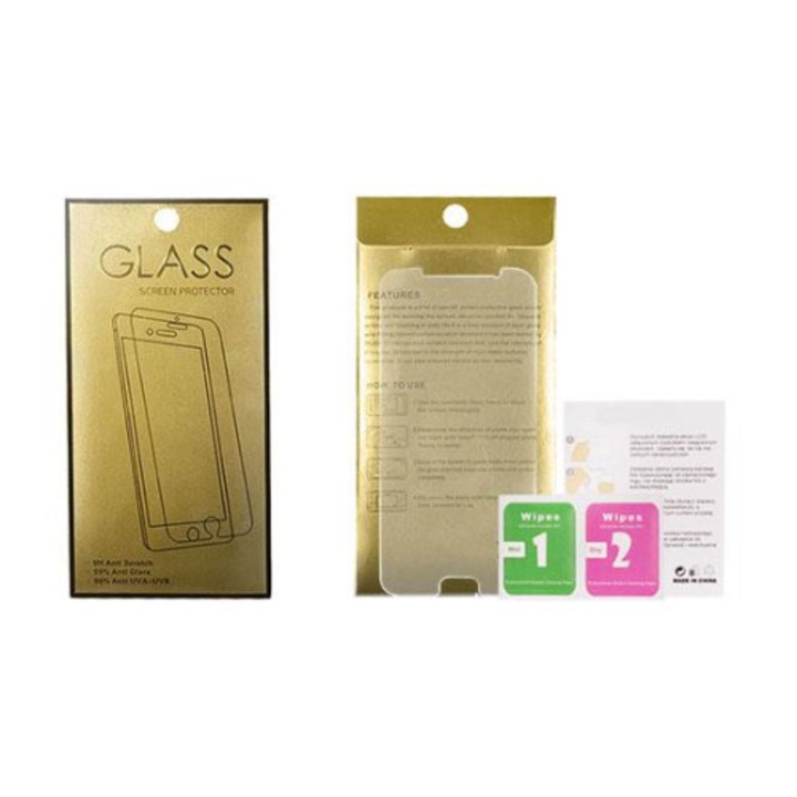 Стъклен протектор Tempered Glass Gold Glass за Samsung Galaxy A10/Galaxy M10, Прозрачен
