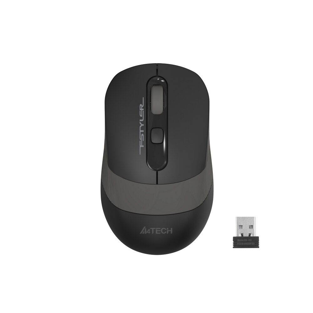 Mouse optic A4tech FG10S Fstyler, Wireless, silentios,Gri