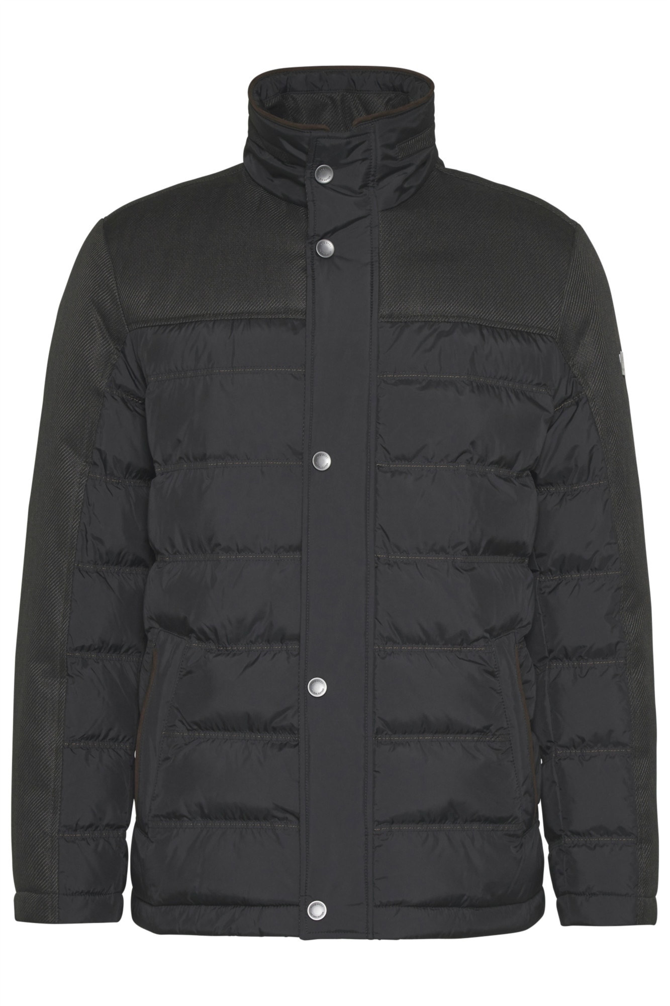 Geaca Bugatti TECH WOOL, smart casual, Negru