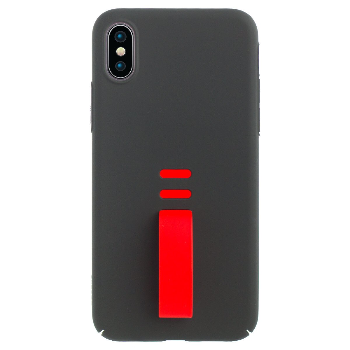 Husa Hard Little Tail iPhone X, Baseus Neagra